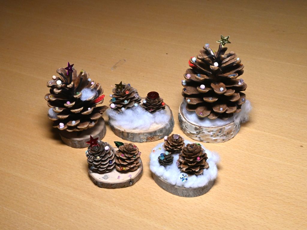 12月のもりの工作コーナー