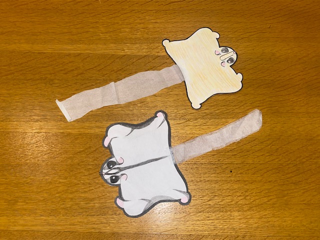 1月のもりの工作コーナー