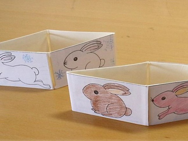 4月のもりの工作コーナー